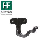 Cast Iron OG Guttering Fascia Bracket - 125mm Black Finish
