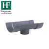 Cast Iron Half Round Guttering Running 125x65mm Outlet - Primed Finish