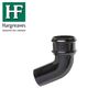 Cast Iron Round Downpipe 112.5dg Bend 100mm - Black Finish