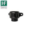 Cast Iron Round Downpipe Loose Socket Eared 75mm - Black Finish