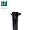 Cast Iron Round Downpipe With Ears 75mm x 1.8m Length - Black Finish