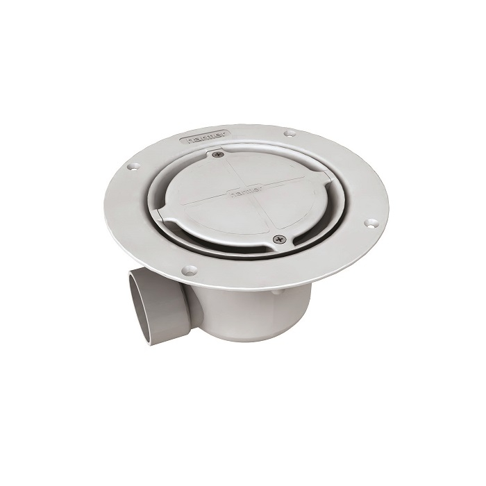Harmer ABS Horizontal Shower Drain Quadrant Cap - Sheet Flooring