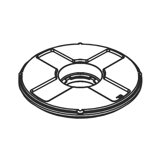 Harmer Modulock Deck Support Self-Levelling Flat Head