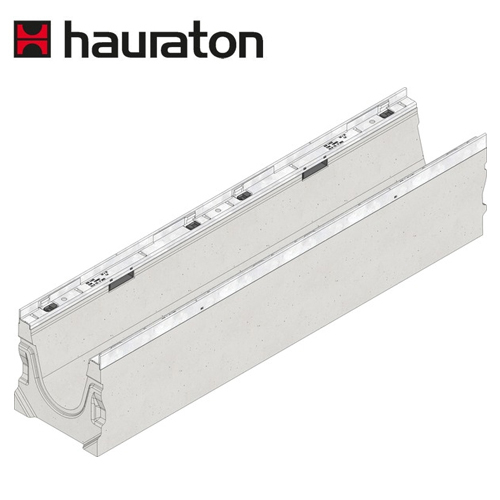 Hauraton Faserfix KS150 Stainless Steel Rails - 210mm x 220mm x 1000mm