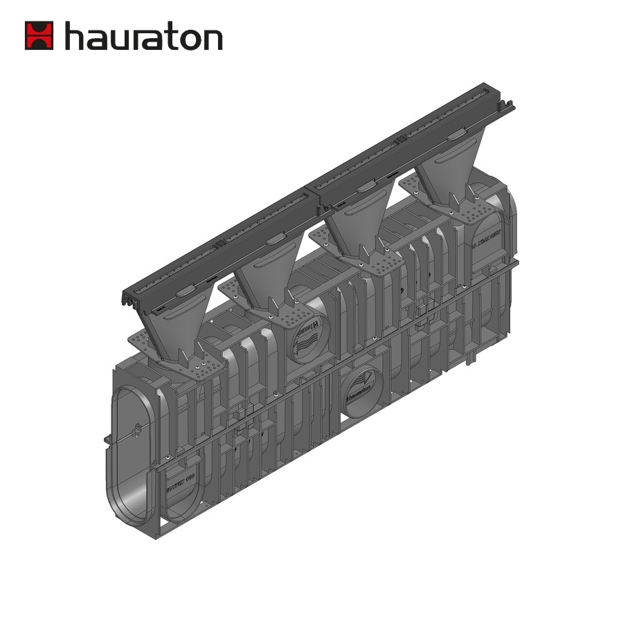 Hauraton Recyfix HiCapF 2000 F900 Channel & 14mm Ductile Iron Slot - 1000mm