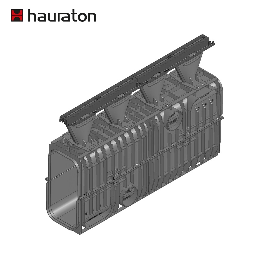 Hauraton Recyfix HiCapF 5000 F900 Channel & 14mm Ductile Iron Slot - 1000mm