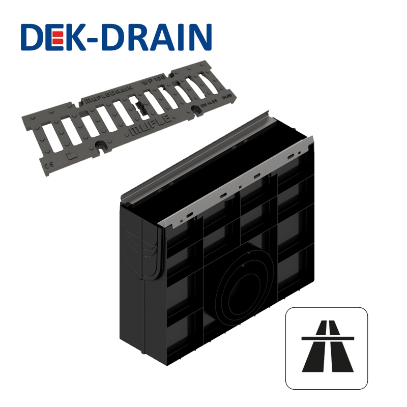 Heavy Duty Channel Drain Sump Iron Grating 500mm x 158mm - D400 Class