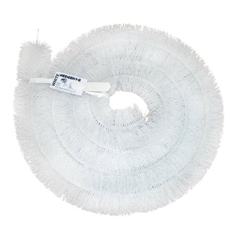 Hedgehog Gutter Brush Leaf Guard 100mm x 4m - White
