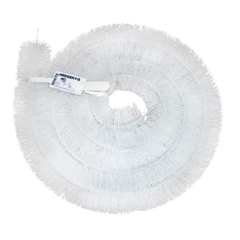 Hedgehog White Gutter Brush Leaf Guard 100Mm X 4M - Polypropylene