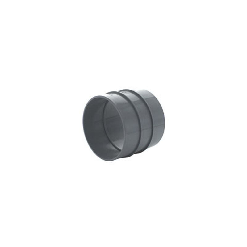 Socket Dbl Solvent Hunter 110mm Soil Pipe Double Solvent Socket - Grey | Drainage Superstore®