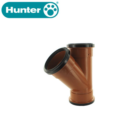 hunter-160-45dg-triple-socket-single-equal-junction