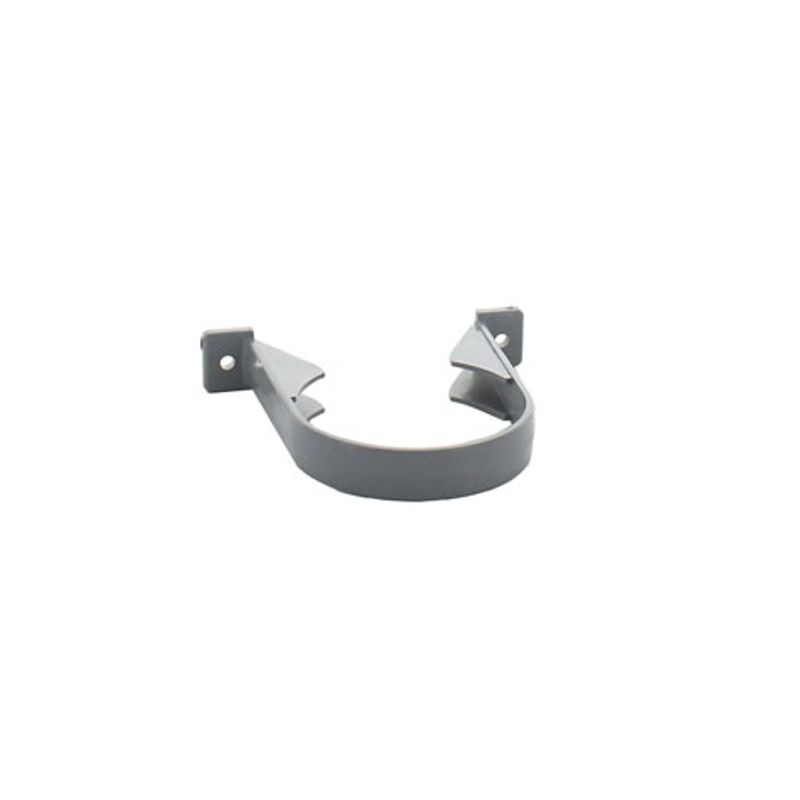Hunter 82mm Plastic Soil Pipe Bracket Two Screw Grey Drainage
