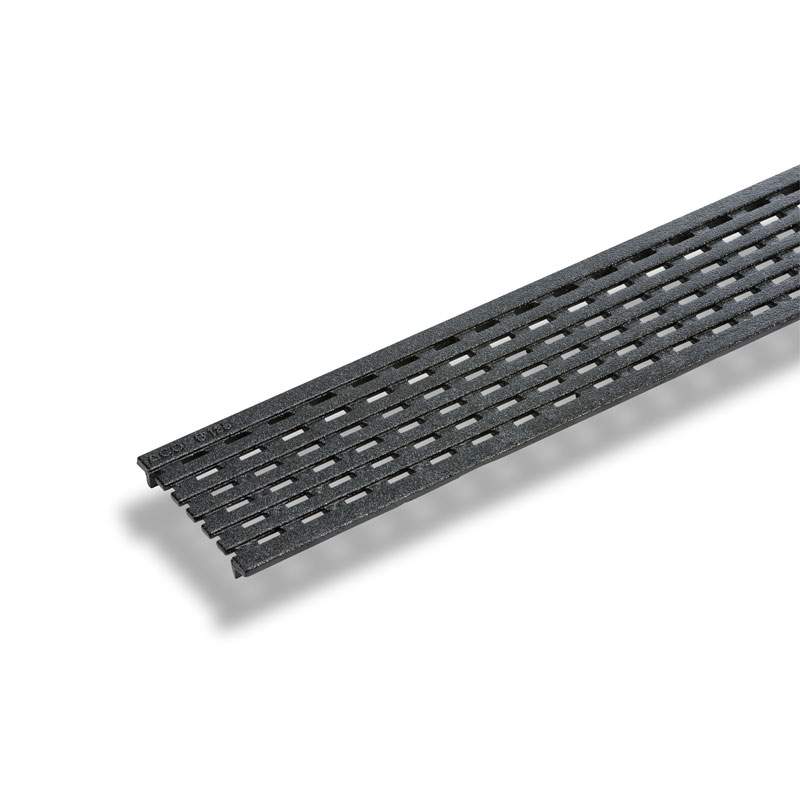 Aco Anthracite/Grey Hexdrain And Raindrain Intercept Heelguard Iron Grating Atec - 500Mm Ductile Iron