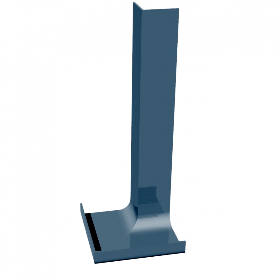 uPVC Fascia Board Internal Corner (Square Edge) 300mm - Anthracite