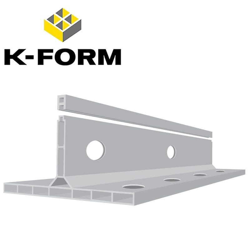 K-FORM K85 Screed Rail - 2400mm x 155mm x 85mm
