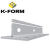 K-FORM K85 Screed Rail - 2400mm x 155mm x 85mm