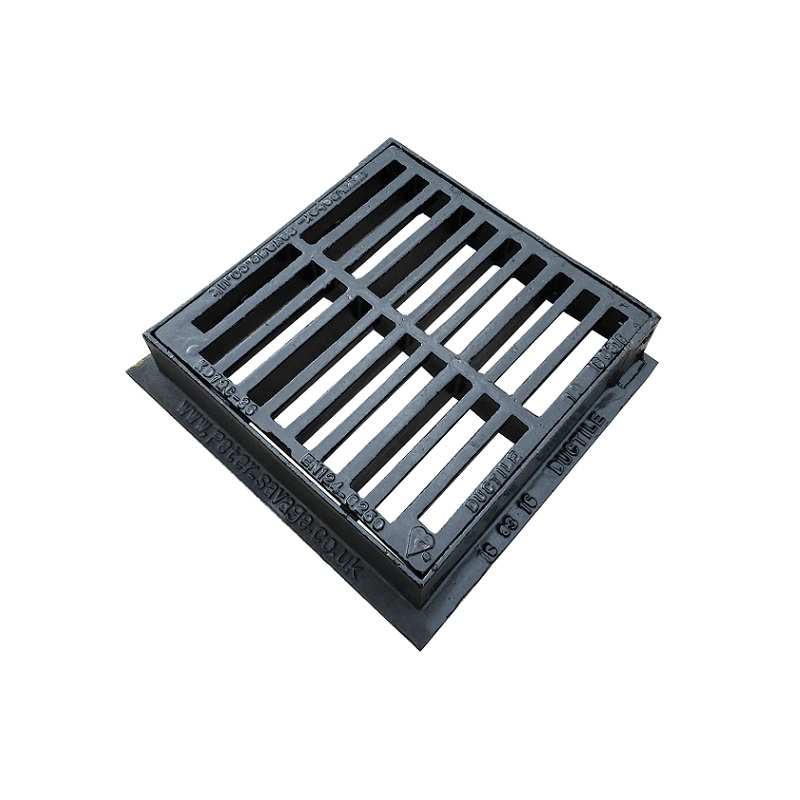EJ Heavy Duty Hinged Flat Top Yard Gully Grating C250 - 300mm x 300mm