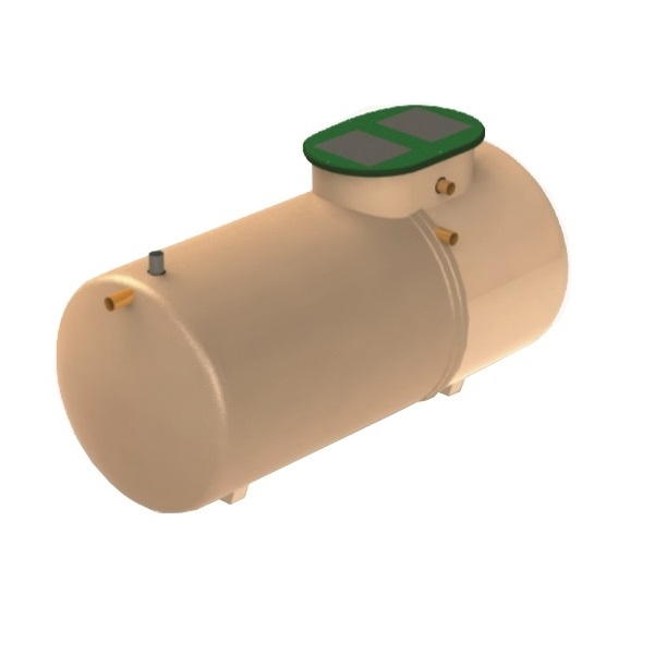 Klargester Bioficient 3 with Alarm & Beacon Gravity Tank | Drainage ...