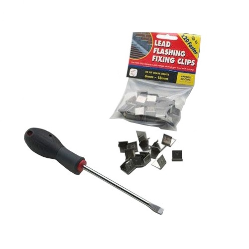 Lead Flashing Clip (Hallclip) - Pack of 50