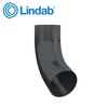 Lindab 75mm 70dg Conical Pipe Bend - Anthracite Grey