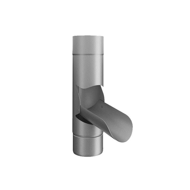 Lindab Galvanised Steel Magestic 100Mm Downpipe Diverter
