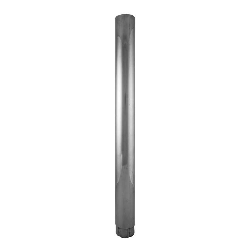 Lindab Galvanised Steel Magestic 120Mm Half Round 3M Downpipe