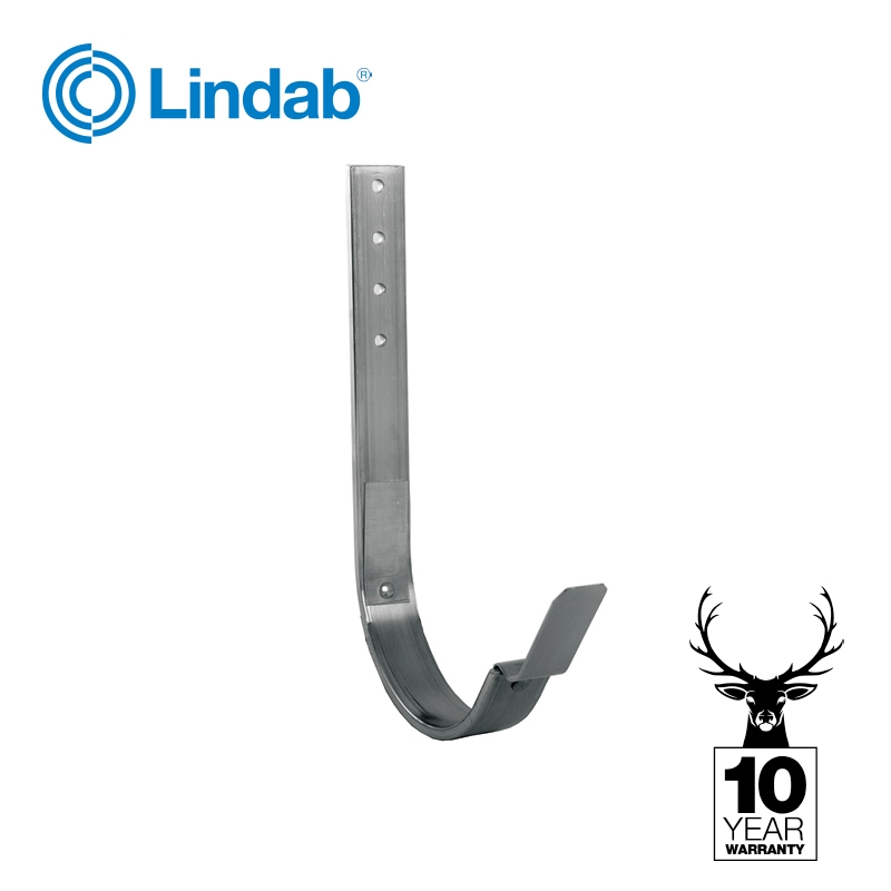 Steel Gutter Half Round Rafter Bracket 125mm - Lindab Magestic 