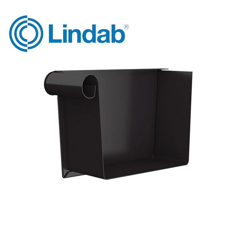 Lindab Galvanised Guttering Stopend