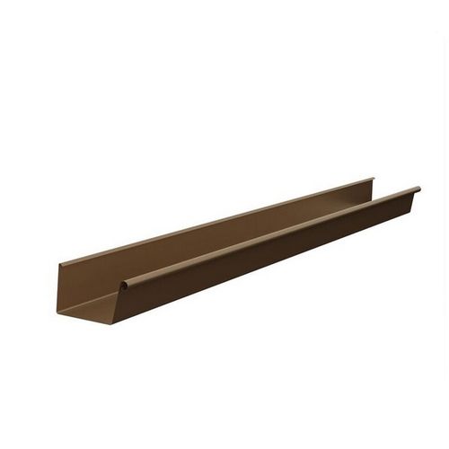 Lindab Rectangular Gutter 140mm x 3m Painted Copper Metallic | Drainage ...