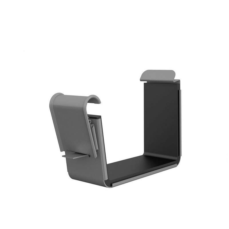Lindab Anthracite Metallic 140Mm Rectangular Gutter Joint - Galvanised Steel