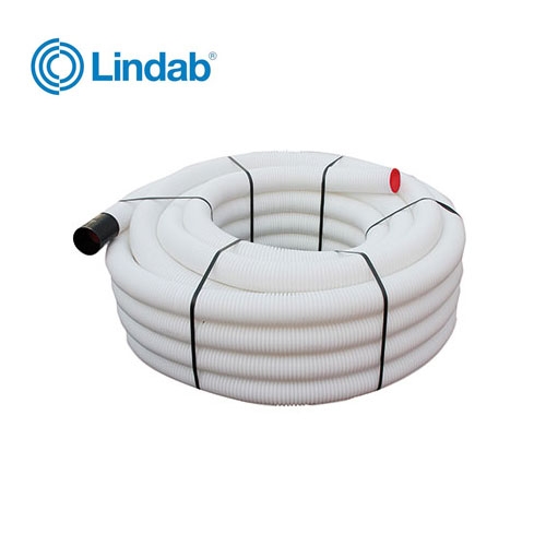 Ventilation Ducting 63/75mm Semi Rigid Duct 50m LFPE - Lindab InDomo