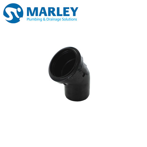 marley-circular-45dg-bend-black
