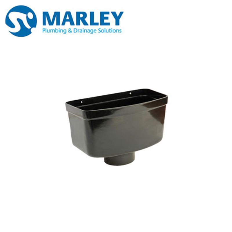 Marley 110mm Highflo Hopper Head Black Drainage Superstore®