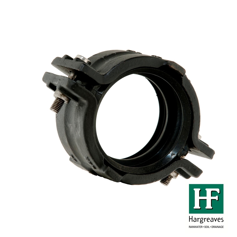 Cast Iron Mech 416 Soil Pipe Ductile Coupling with Continuity - 100mm