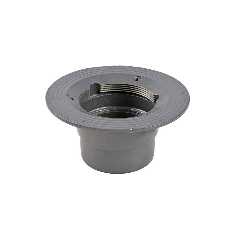Pam Building Products Grey Pam Building Non-Trapped Cast Iron Gully Medium Sump Body 110Mm Outlet