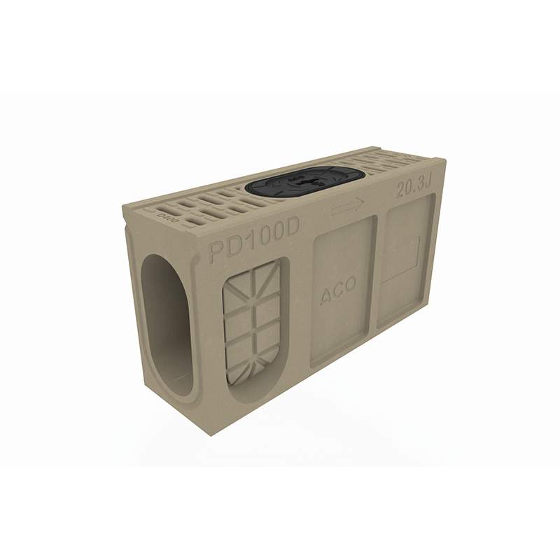 Aco Light Monodrain 225Mm X 150Mm X 500Mm Access Unit - Natural Vienite