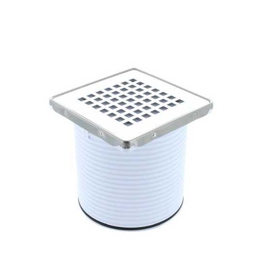 Multikwik Square Tile Grate and Riser Set | Drainage Superstore®