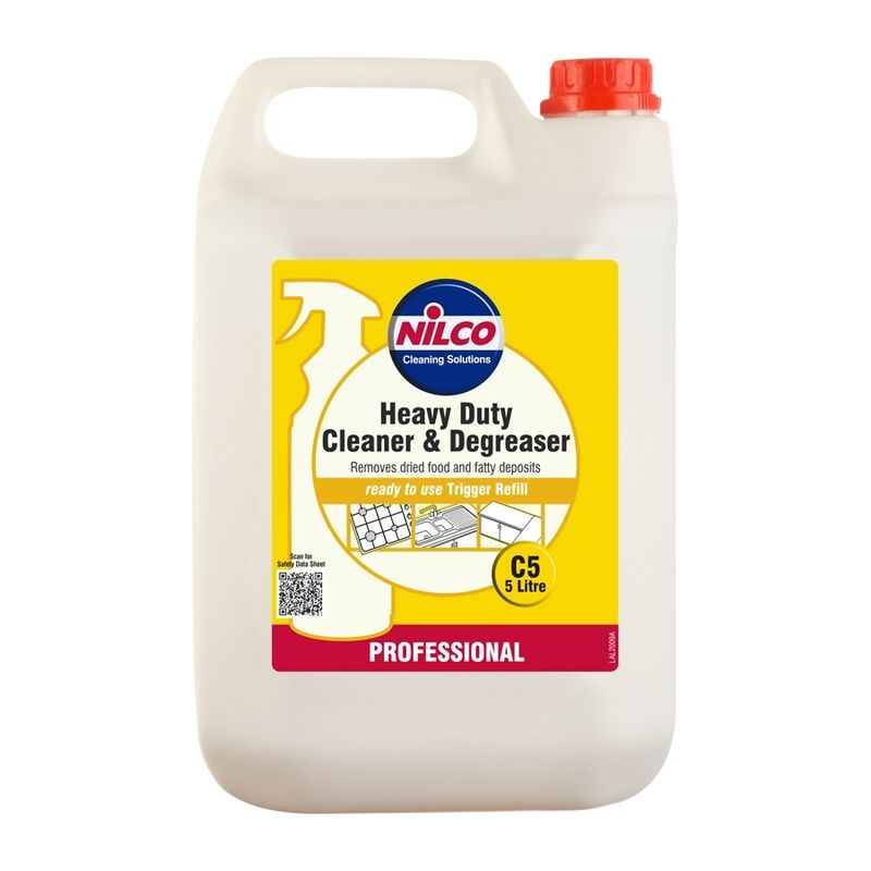 Nilco C5 Professional Heavy Duty Cleaner & Degreaser (5L Jerry Pack