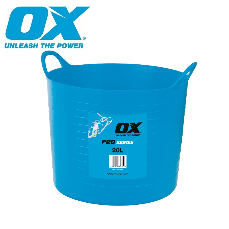 OX Pro Heavy Duty Flexi Tub 20L Drainage Superstore®