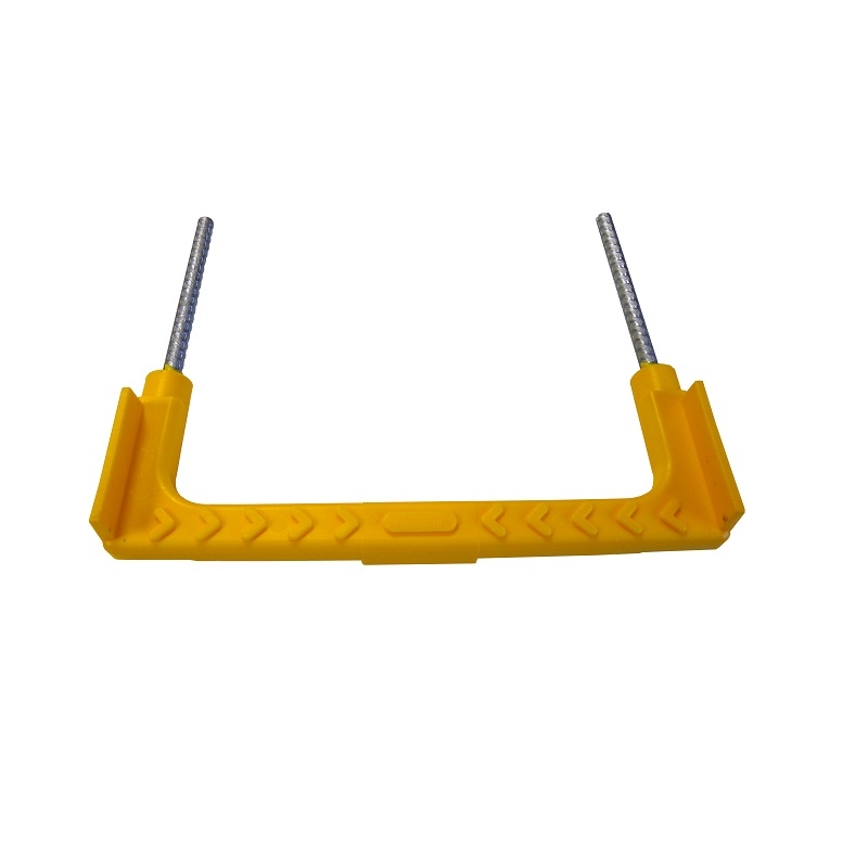 EJ Yellow Galvanised Iron Steel Step Manhole Ladder  - 380mm 