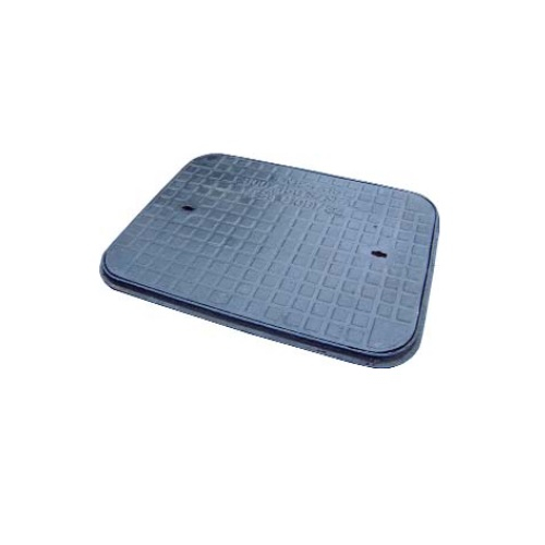 Cast Iron 450 x 450mm Clear Opening with Top Cover & 26mm Deep Frame