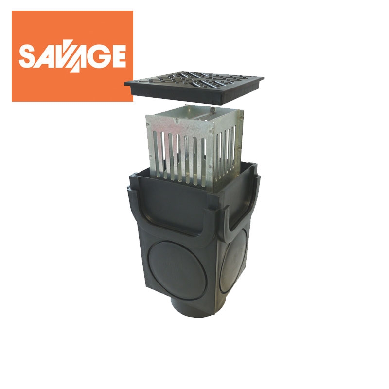 Plastic Channel Drain Sump Unit - LibertyPLAS