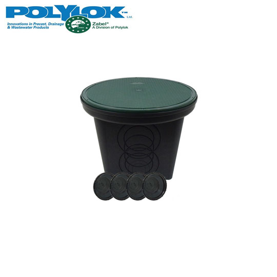 polylok-preassembled-7-hole-distribution-inspection-chamber-flat-cover-7-seals-3017-20H7C