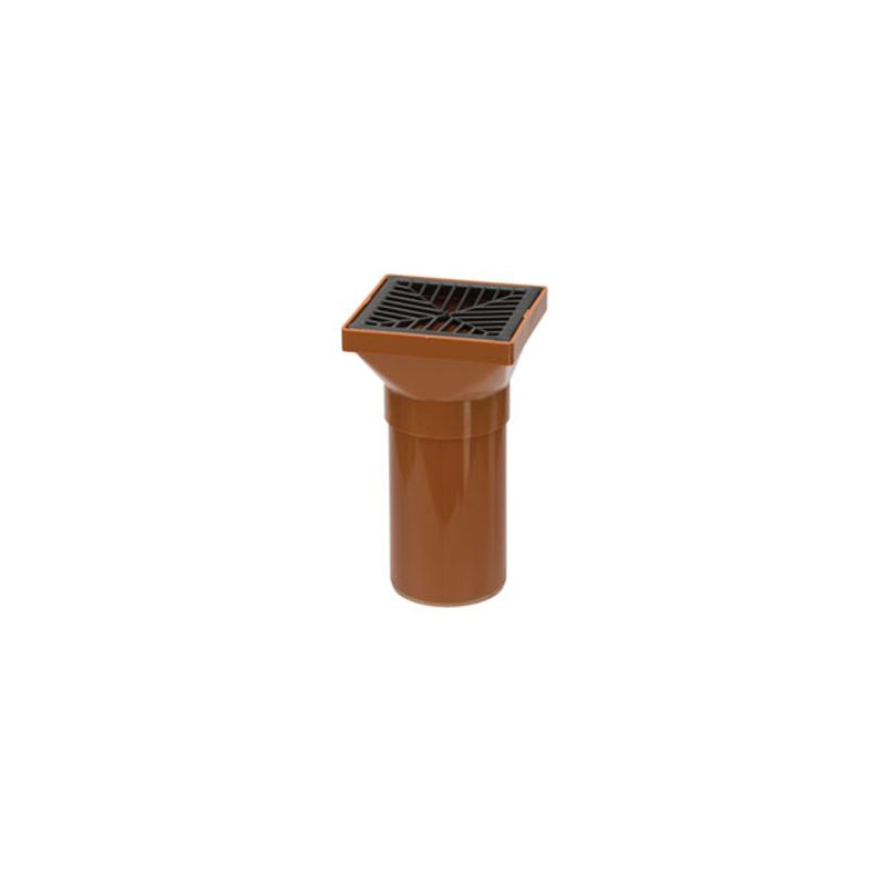 Polypipe Underground Drainage 110mm Square Hopper Spigot End Drainage