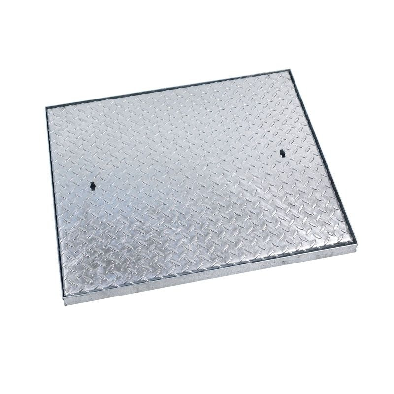 EJ PS100 Series Solid Top Locking Manhole Cover and Frame 900mm x 600mm - 44 Tonne