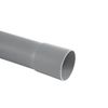 BT Grey Ducting Rigid Socketed Pipe  - 96.5mm x 6m