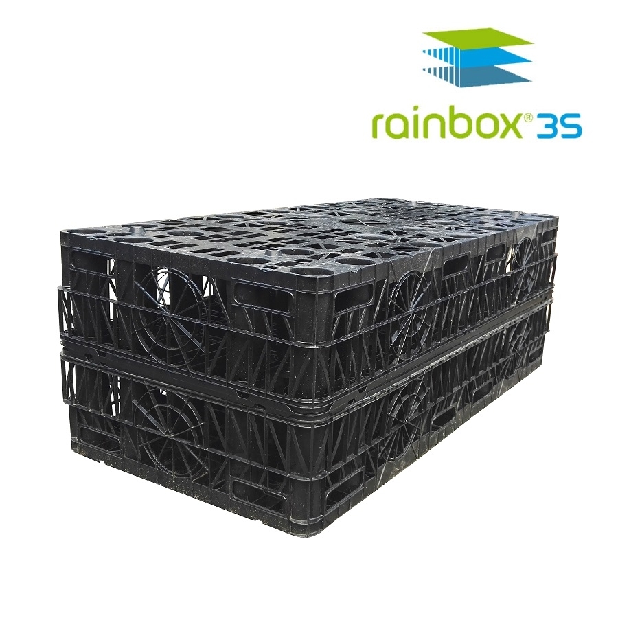 Soakaway Crate by Rainbox 3S Dyka - 3.3 Crates per m3, 20 Tonne Rated