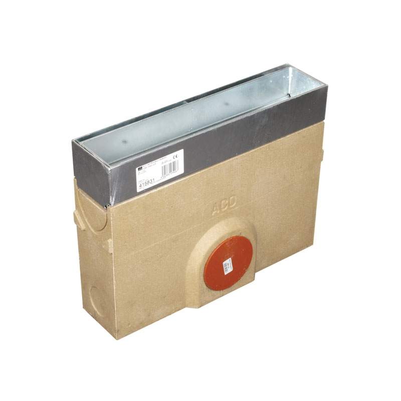 Aco Brickslot Raindrain Slot Drain Sump Unit 500Mm - B125 Concrete