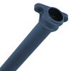 Cast Iron Style Round Downpipe 68mm x 1.8m with Lugs Anthracite Grey