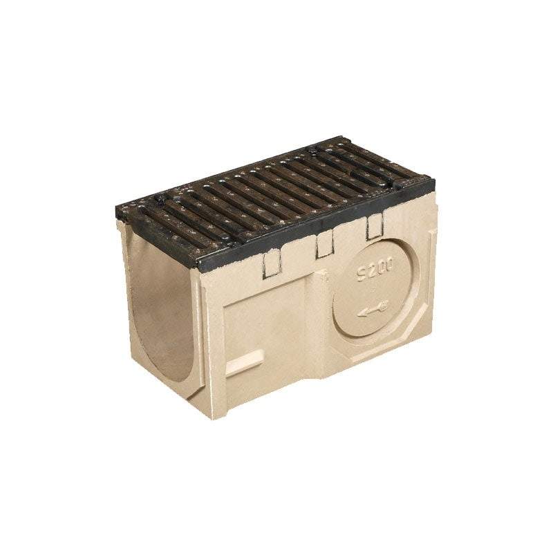 Aco S150 Heavy Duty Channel Drain Junction 205Mm X 220Mm X 500Mm Concrete